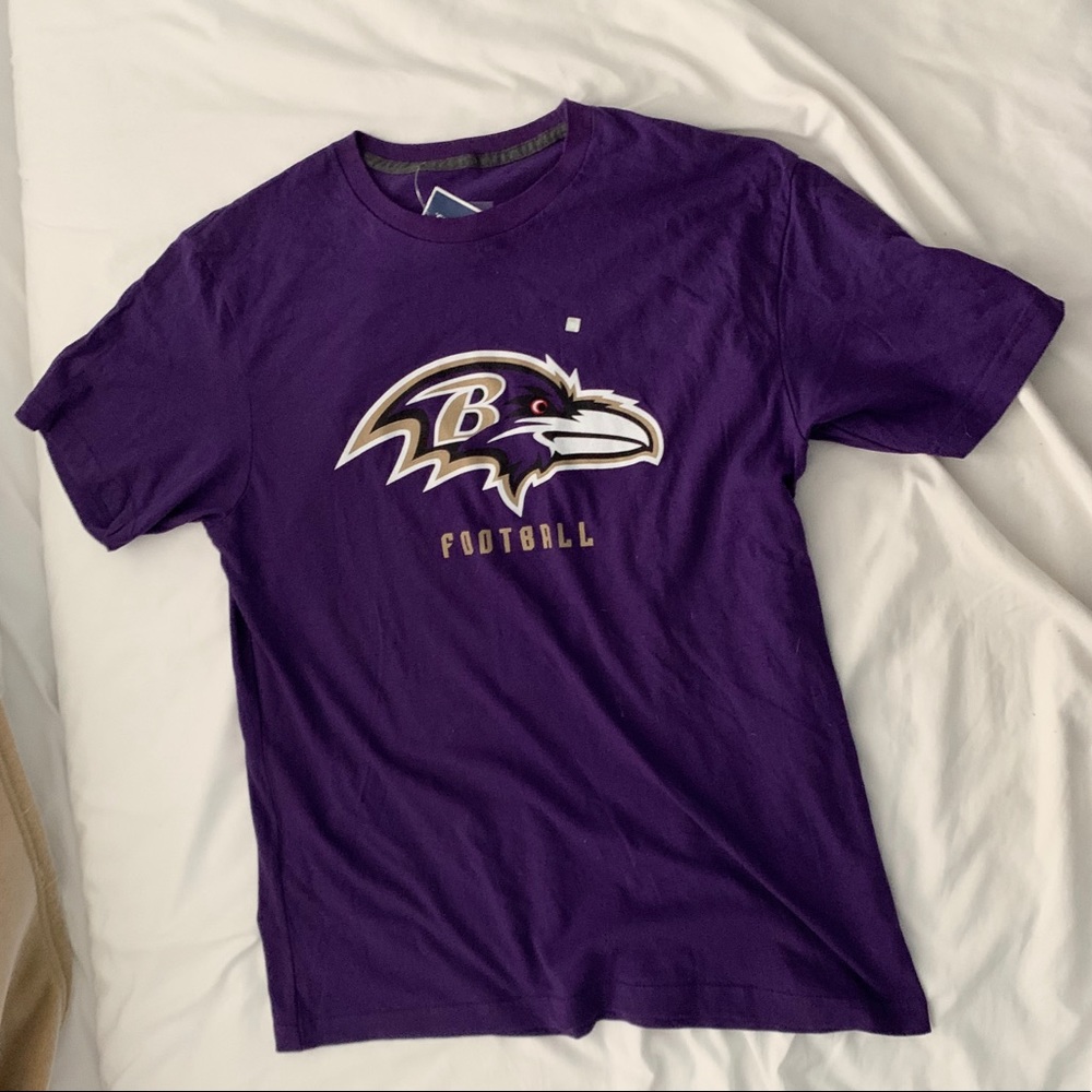 Unisex L Purple Raven’s T-shirt